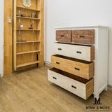  TỦ HỘC GỖ THÔNG COLORFUL 