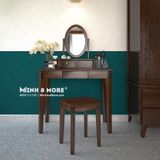  BỘ BÀN TRANG ĐIỂM GỖ THÔNG INDOCHINE 