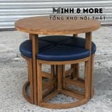  Bộ Bàn Ăn M03 NATURAL ASH - MAGIC CURVE 