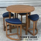  Bộ Bàn Ăn M03 NATURAL ASH - MAGIC CURVE 