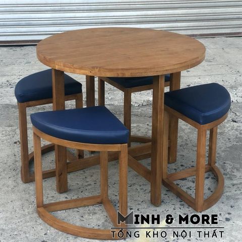  Bộ Bàn Ăn M03 NATURAL ASH - MAGIC CURVE 