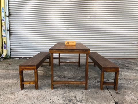  Bộ Bàn Chill Rivera Gỗ Thông 