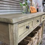  Bàn Meible - Bàn Console Trang Trí 3 Hộc 