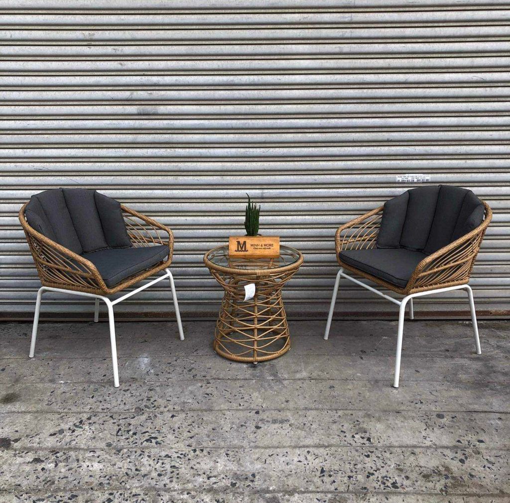  Bộ Bàn Ghế ATP-2157 Đan Dây Outdoor Xuất Khẩu 