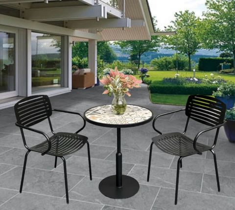  TON - Ghế Sắt Cắt Rảnh 