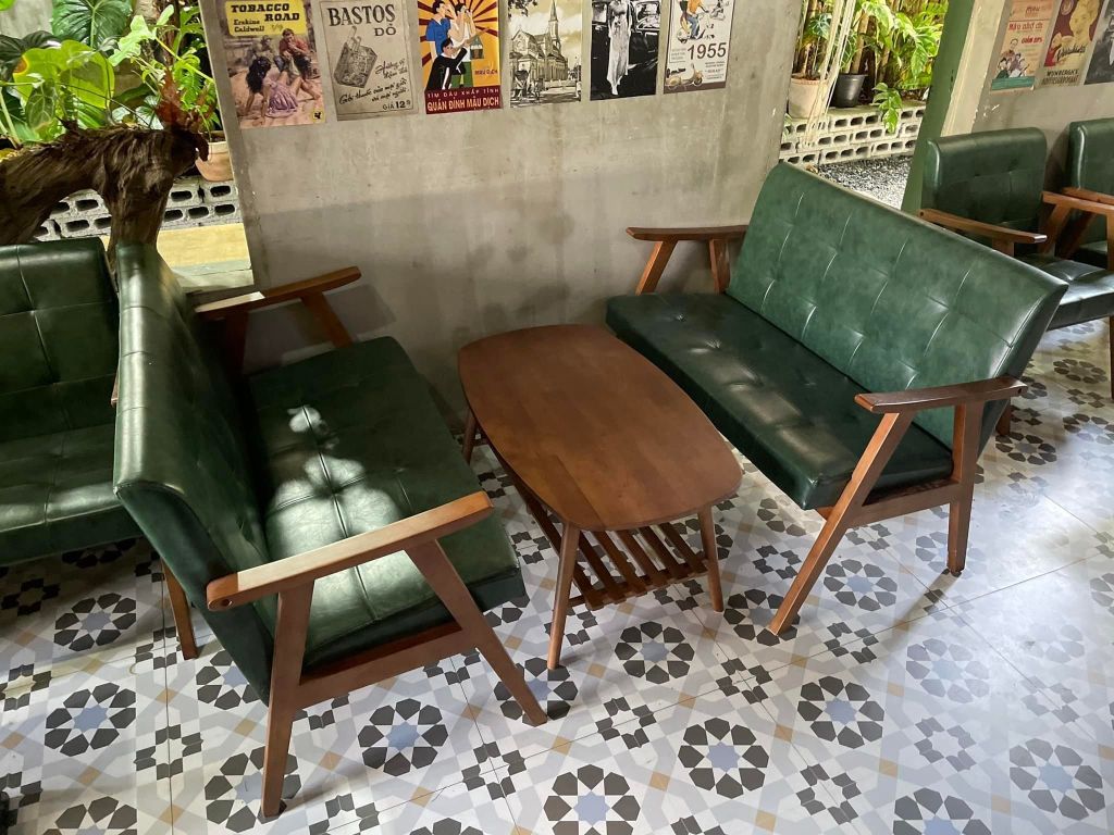  BÀN SOFA WOOD 2 TẦNG WALNUT 