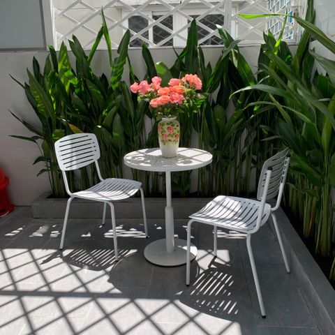  TON - Ghế Sắt Cắt Rảnh 