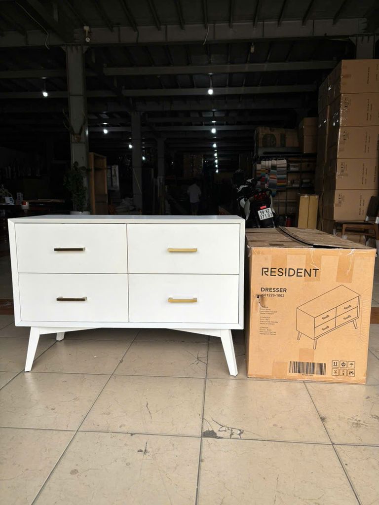  RESIDENT - Tủ 4 Hộc Xuất Khẩu 