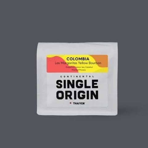  CONTINENTAL SINGLE ORIGIN (Hạt Colombia Las Margaritas Yellow Bourbon) 
