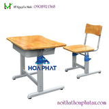 Bàn học sinh Hòa Phát khung thép BHS20-4