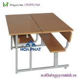 Bàn học sinh bán trú Hòa Phát BBT102B