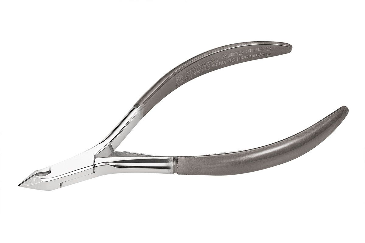 Wide Jaw Stainless Steel Cuticle Nail Nipper with Non Slip Handle - China Cuticle  Nipper and Cuticle Trimmer price | Made-in-China.com