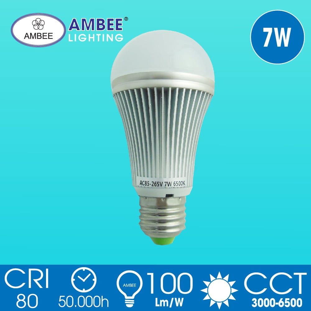 Đèn Led Bulb Nhôm Dày 7w