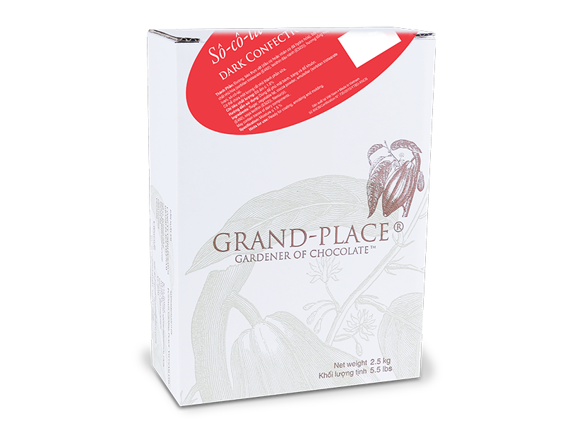 Sô-cô-la Grand-Place Hạt nút Đen  GPD-11B.2 2.5kg 4116133
