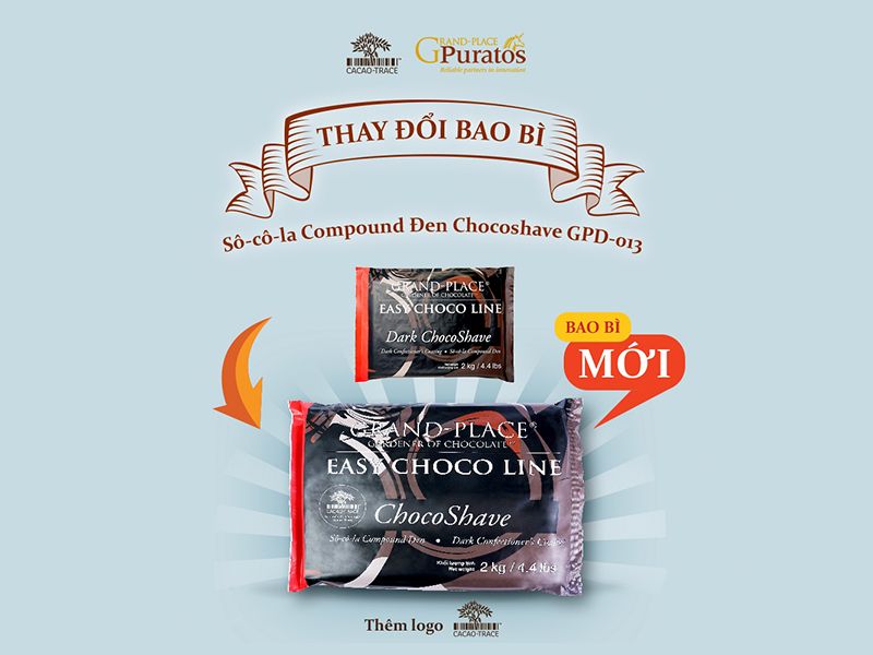 Sô-cô-la Grand-Place Thẻ Đen Chocoshave GPD-013 2kg  4116135