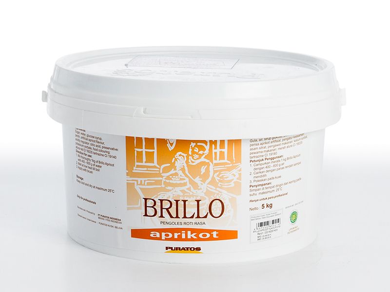 Mứt phủ bóng hương mơ Brillo Apricot 5kg - 4111509