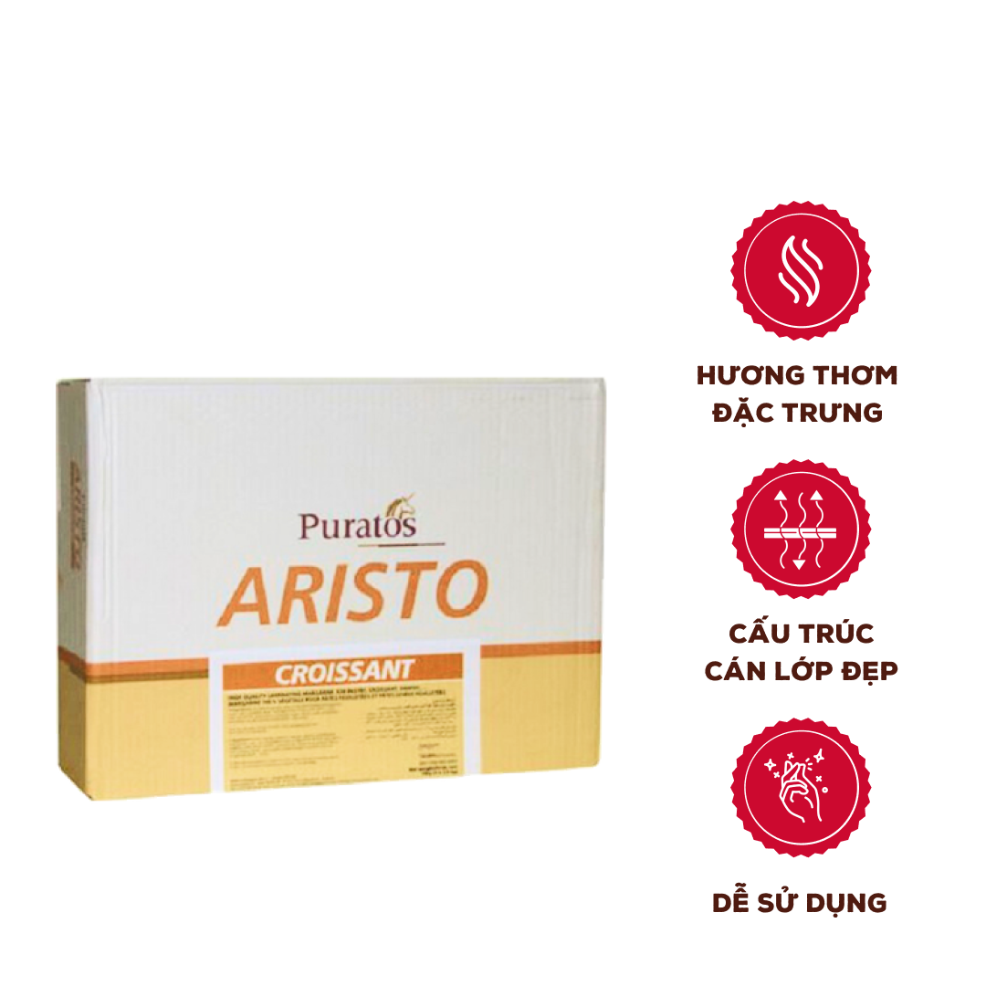Bơ cán thực vật Aristo Croissant Margarine_ 2 kg- IM-ARIS-04