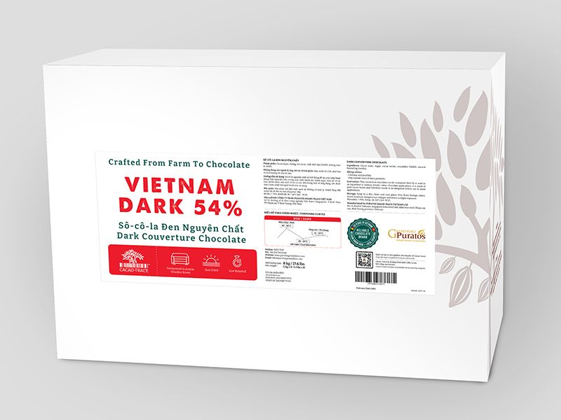 Sô cô la nguyên chất Classic Dark 54% - GPD-54B.1KG