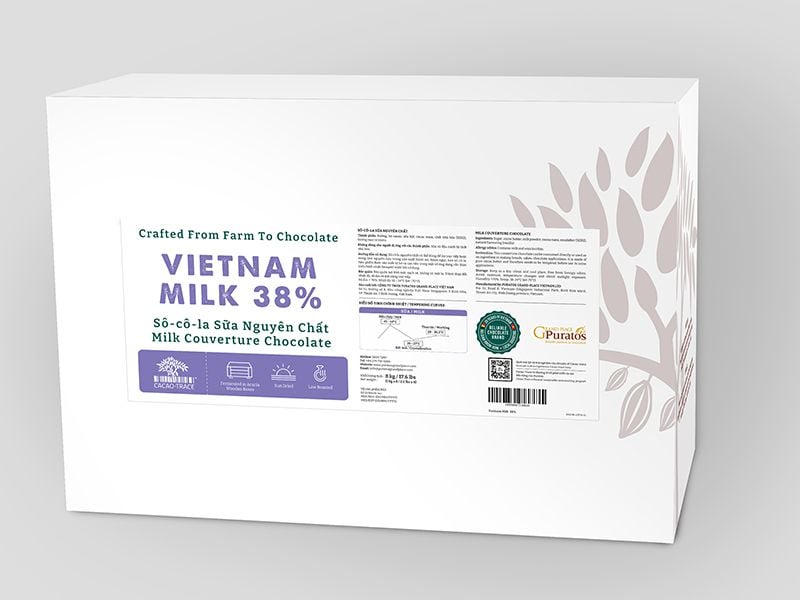 Sô-cô-la Chocolante Hạt nút Sữa 38% GPM-38B 1kg 4009150