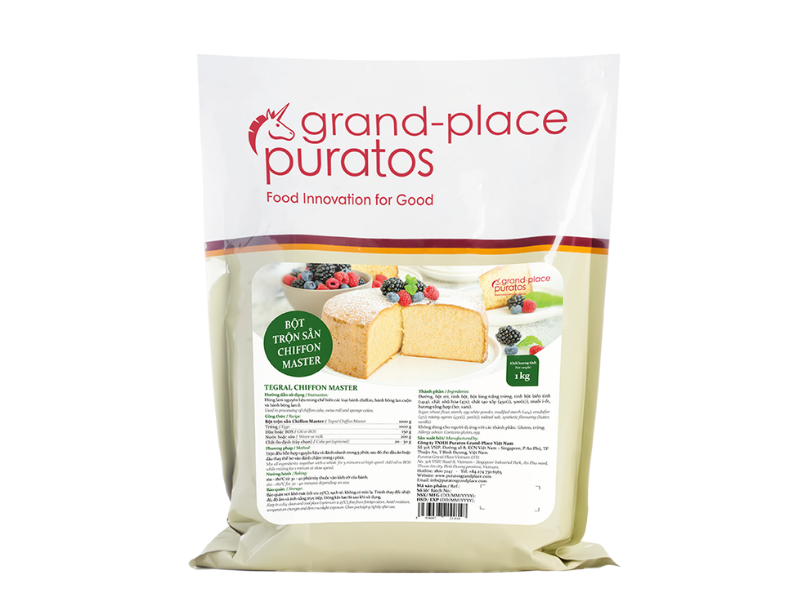 Bột Trộn Sẵn Bánh Chiffon Master  1kg - 4116120
