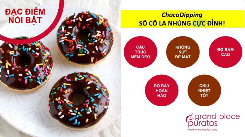 Sô-cô-la Grand-Place Nhúng Sữa Chocodipping GPM-032 1kg 4023269