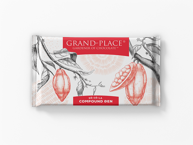Sô-cô-la Grand-Place Thẻ Đen GPD-040 1kg 4116263