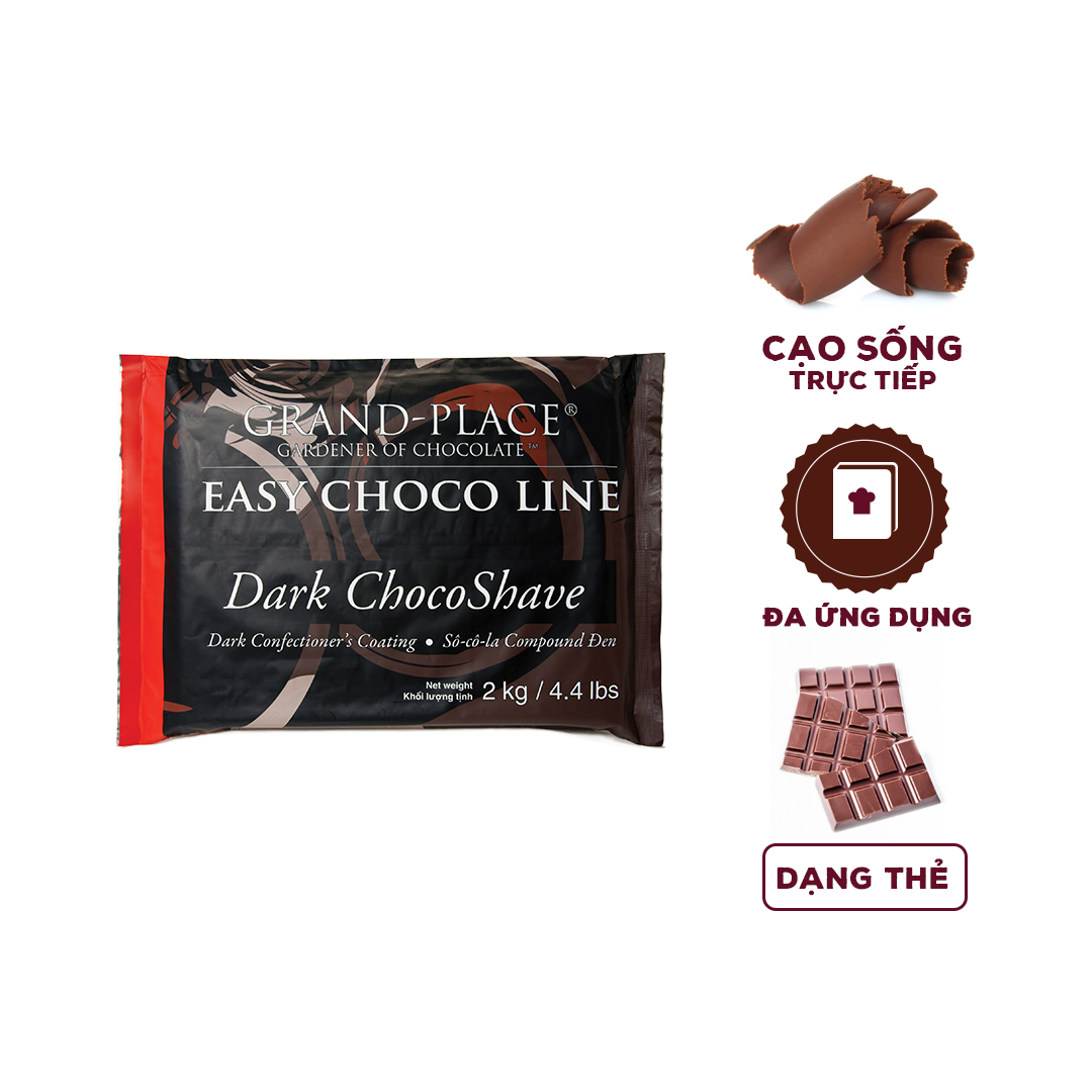 Sô cô la Compound ChocoShave Đen - GPD-013.2KG