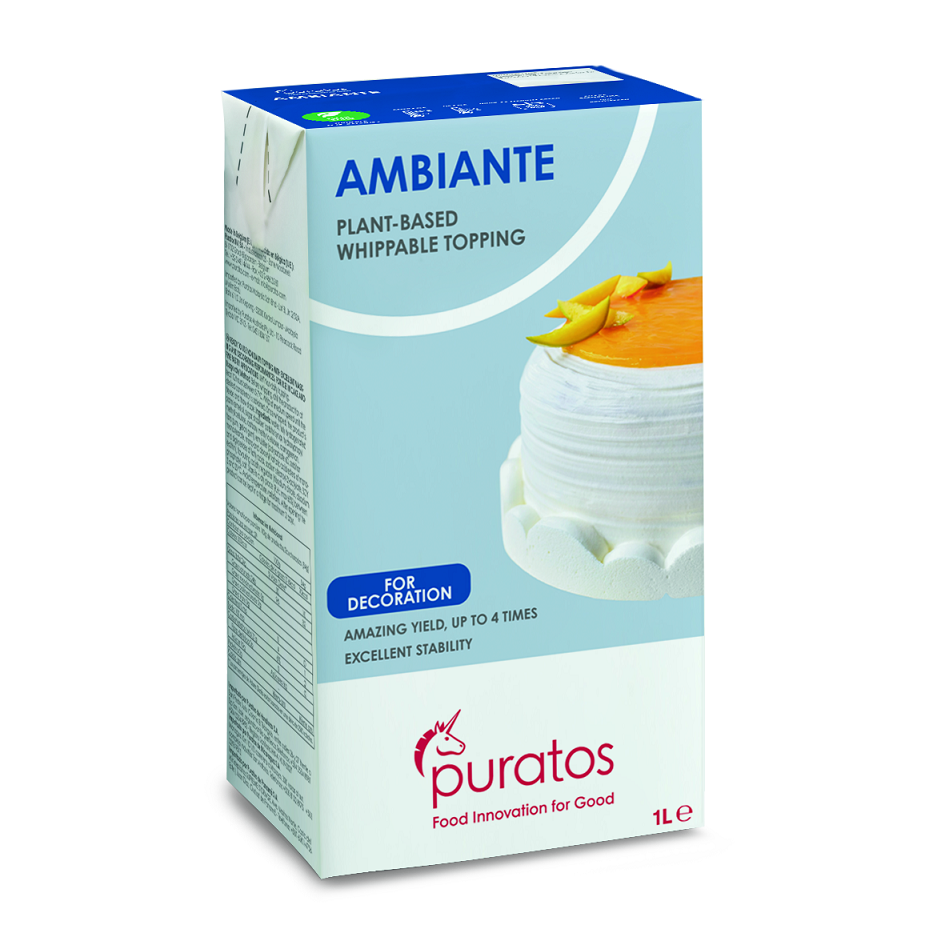 Kem sữa béo Ambiante Topping cream (White) 1kg - Puratos Grand ...