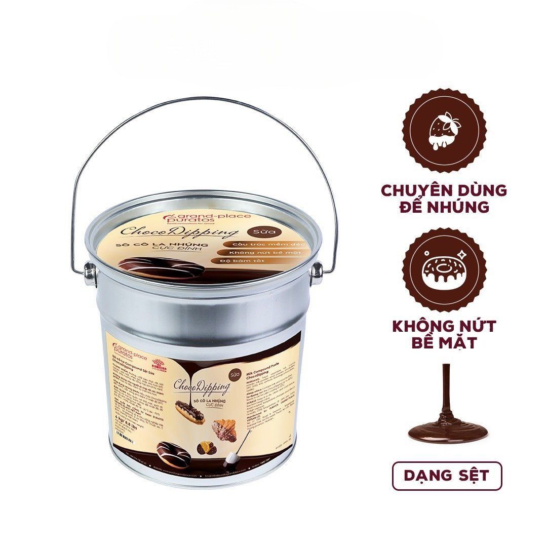 Socola ChocoDipping Sữa -4kg_4023049