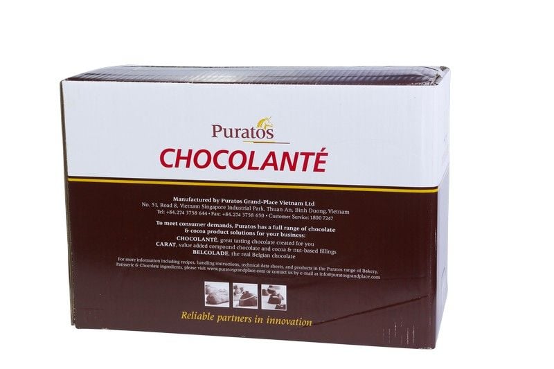 Sô-cô-la Chocolante Hạt nút Đen 75% GPD-37B 1kg 4009768