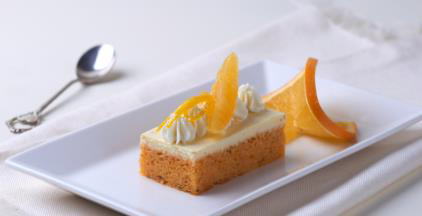 Bánh Cam Hạt Chia & Phô Mai