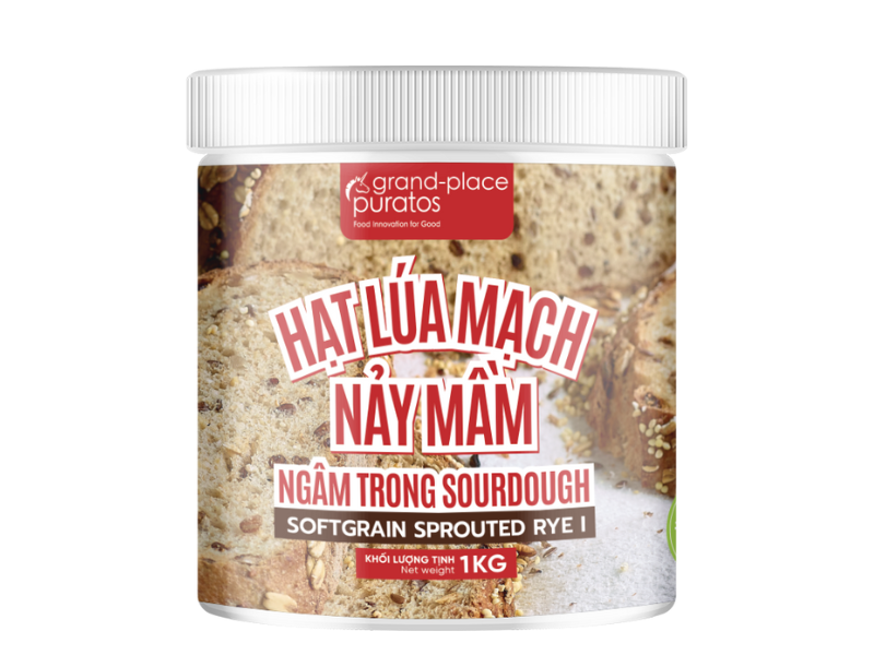 Hạt lúa mạch nảy mầm ngâm Sourdough 1kg - 4018298