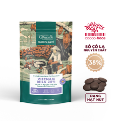 Sô-cô-la Chocolante Hạt nút Sữa 38% GPM-38B 1kg 4009150