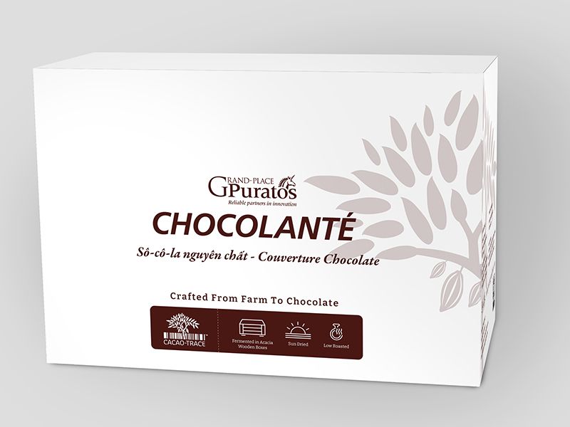 Sô-cô-la Chocolante Hạt nút Đen 58% GPD-58B 1kg 4009129