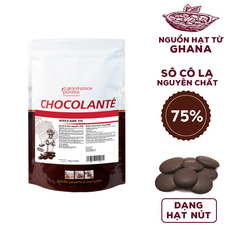 Sô-cô-la Chocolante Hạt nút Đen 75% GPD-37B 1kg 4009768