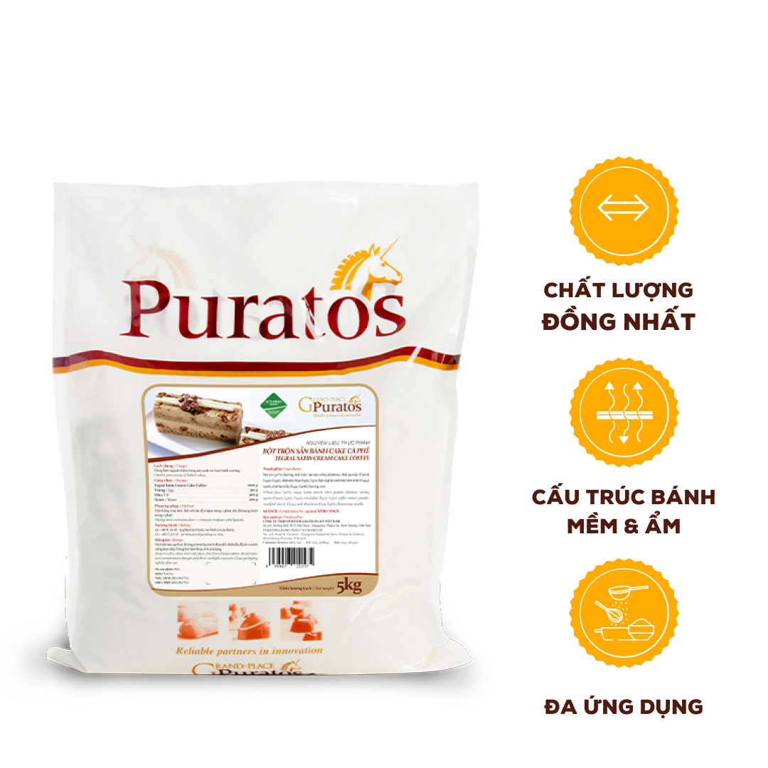Bột trộn sẵn bánh Cream cà phê 5kg - 4015761