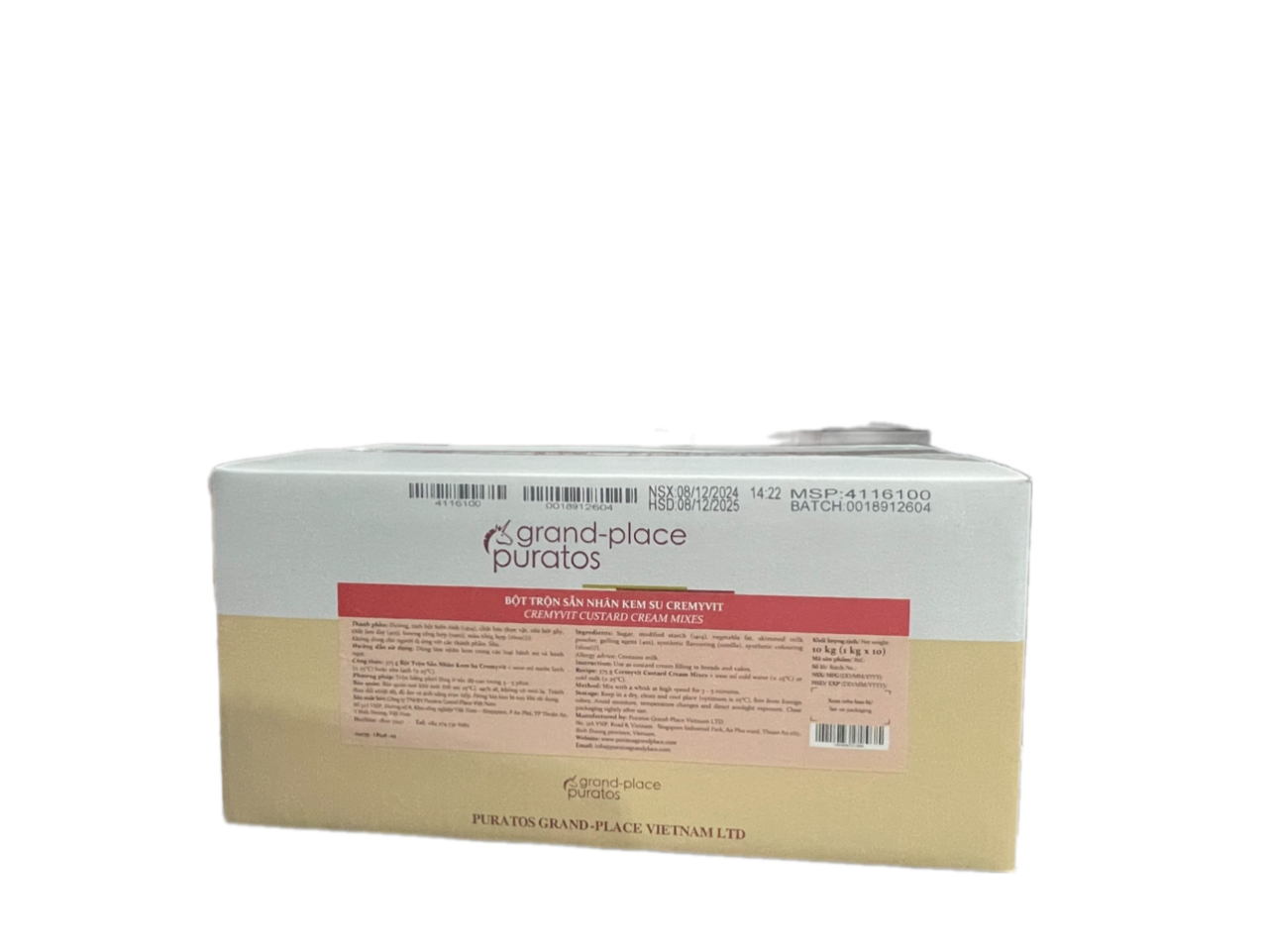 Bột kem su Cremyvit  1kg - 4116100