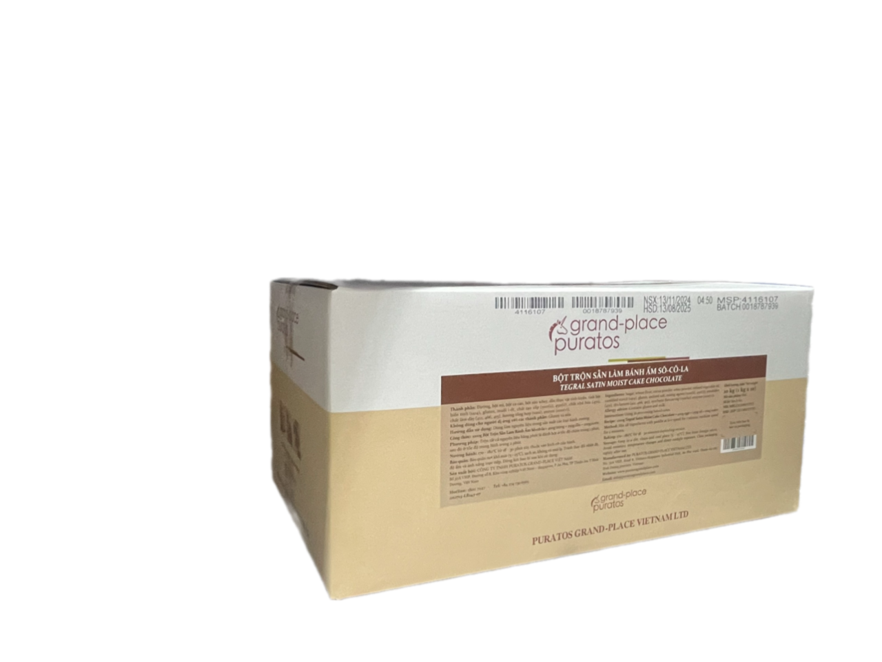 Bột trộn sẵn bánh Moist sô-cô-la 1kg - 4116107