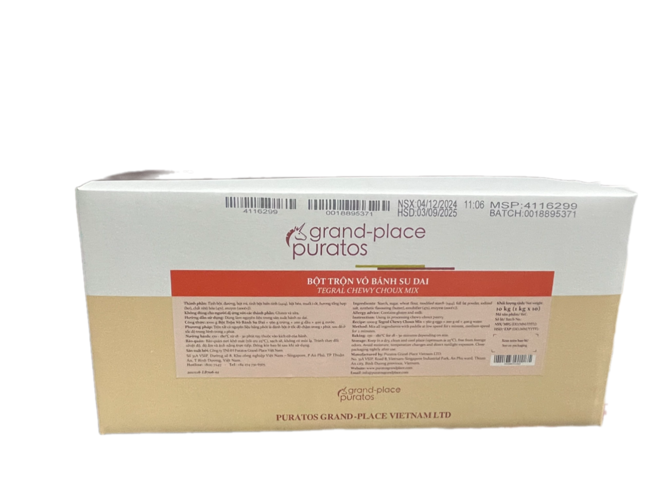 Bột Trộn Sẵn Bánh Su Dai 1kg - 4116299