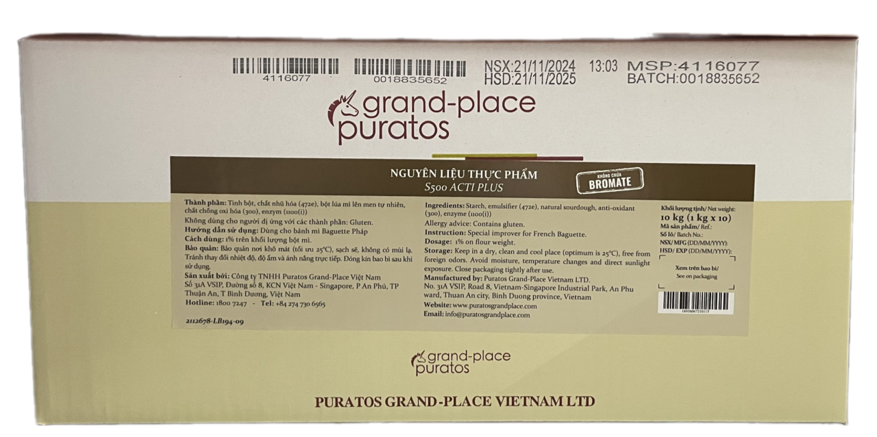 Giải Pháp Enzyme S500 Acti Plus 1kg - 4116077