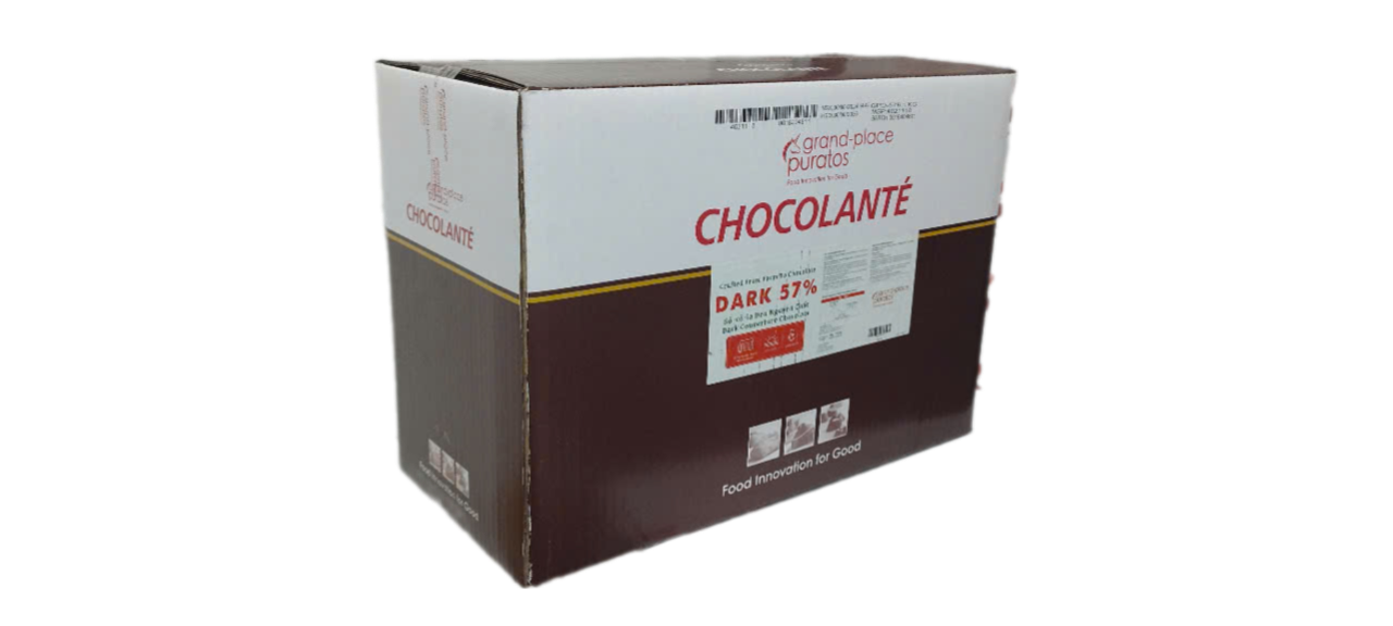 Sô-cô-la Chocolante Hạt nút Đen 57% GPD-57B 1kg 4021118