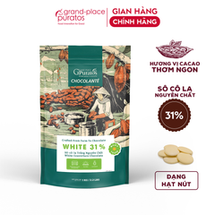 Sô-cô-la Chocolante Hạt nút Trắng 31% GPW-31B 1kg 4021182
