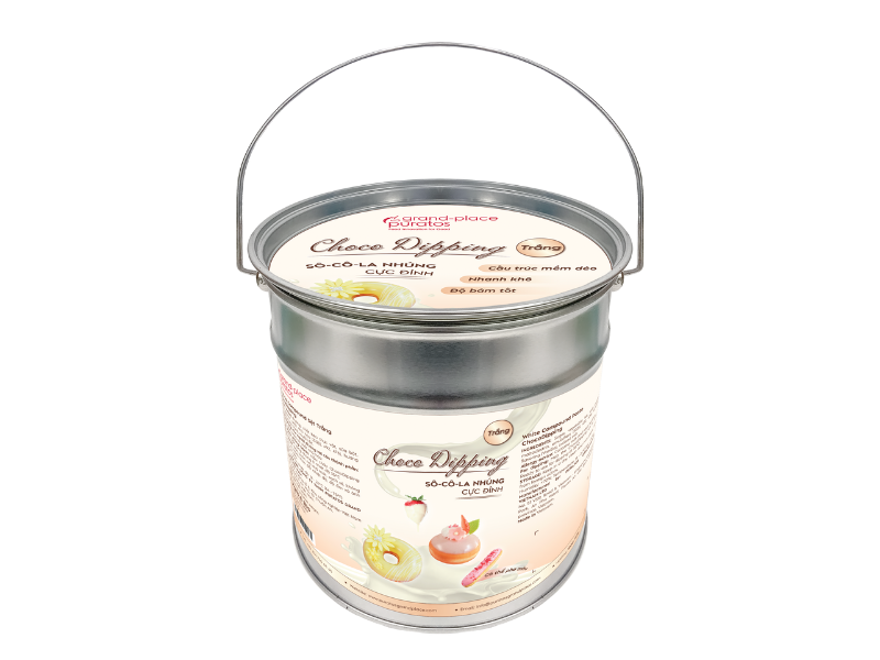Sô-cô-la Grand-Place Nhúng Trắng Chocodipping GPW-098 4kg 4024616