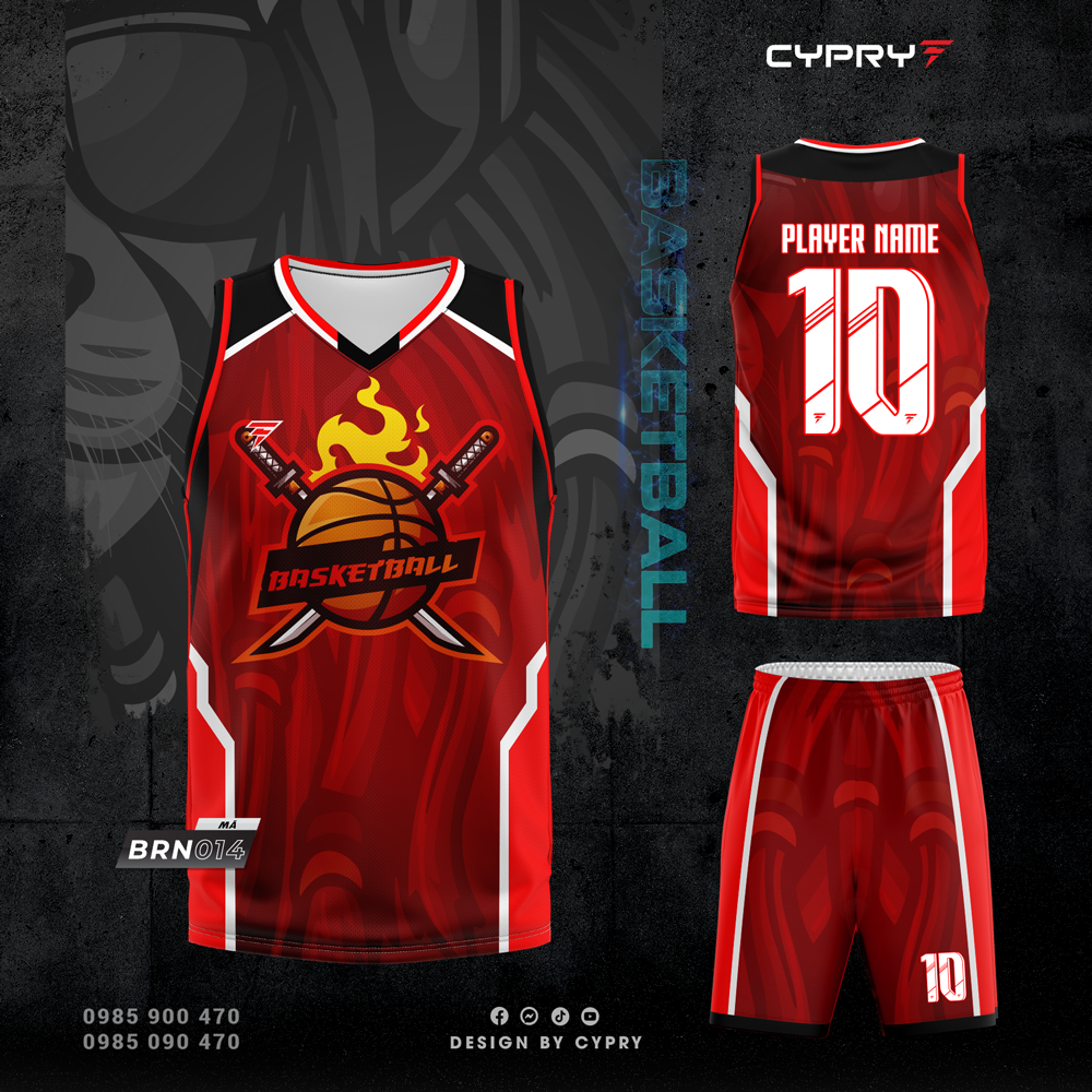 ÁO BÓNG RỔ BRN014