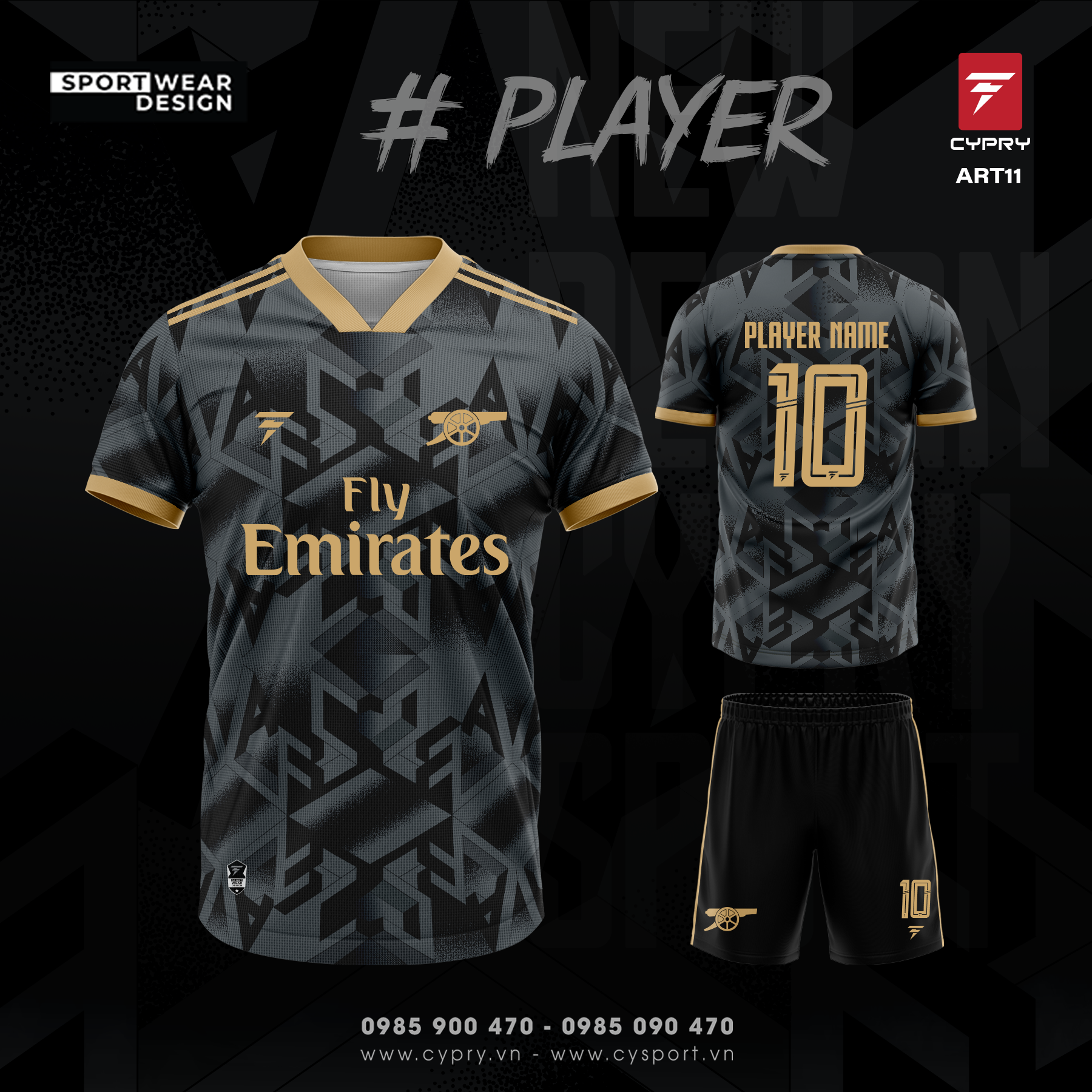  ÁO ĐÁ BANH ARSENAL 