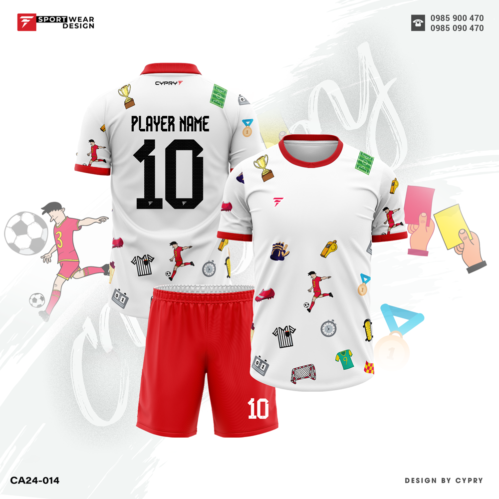 ÁO ĐÁ BANH CA24-014