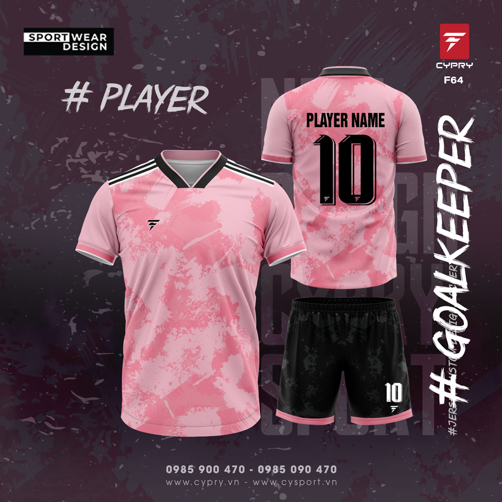 ÁO ĐÁ BANH THIẾT KẾ F64