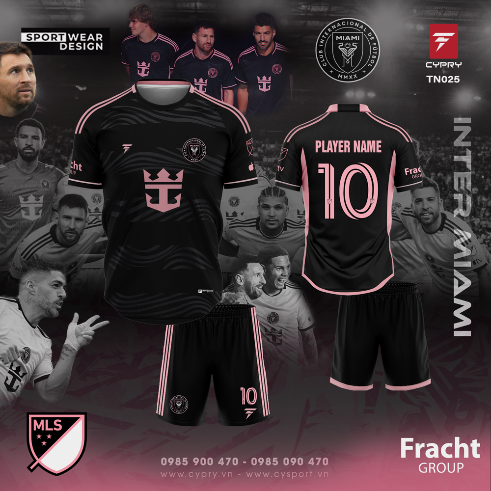 ÁO ĐÁ BANH MIAMI TN025