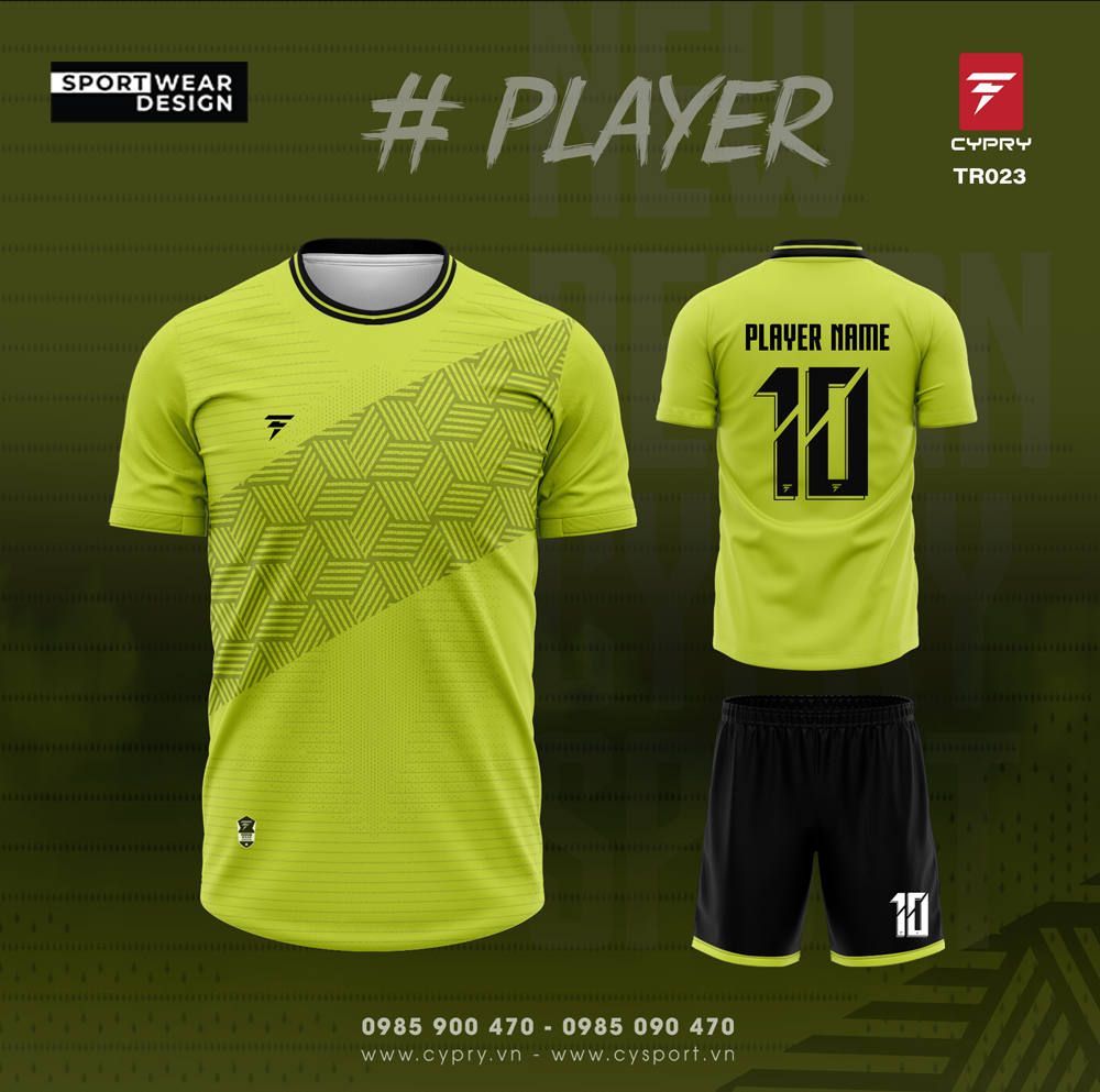 ÁO ĐÁ BANH THIẾT KẾ TR023