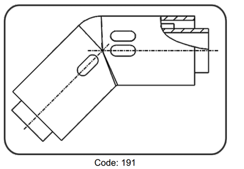 Cút 45 nhựa PP 2 lớp - hàn bậc 11.191